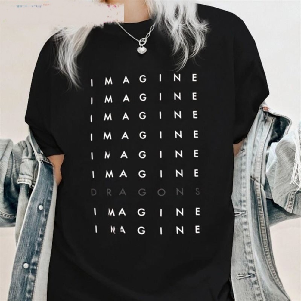 Retro Imagine Dragons World Tour 2023 T-Shirt Shirt Music